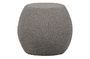Miniature Pouf en tissu gris clair Bubble Détouré
