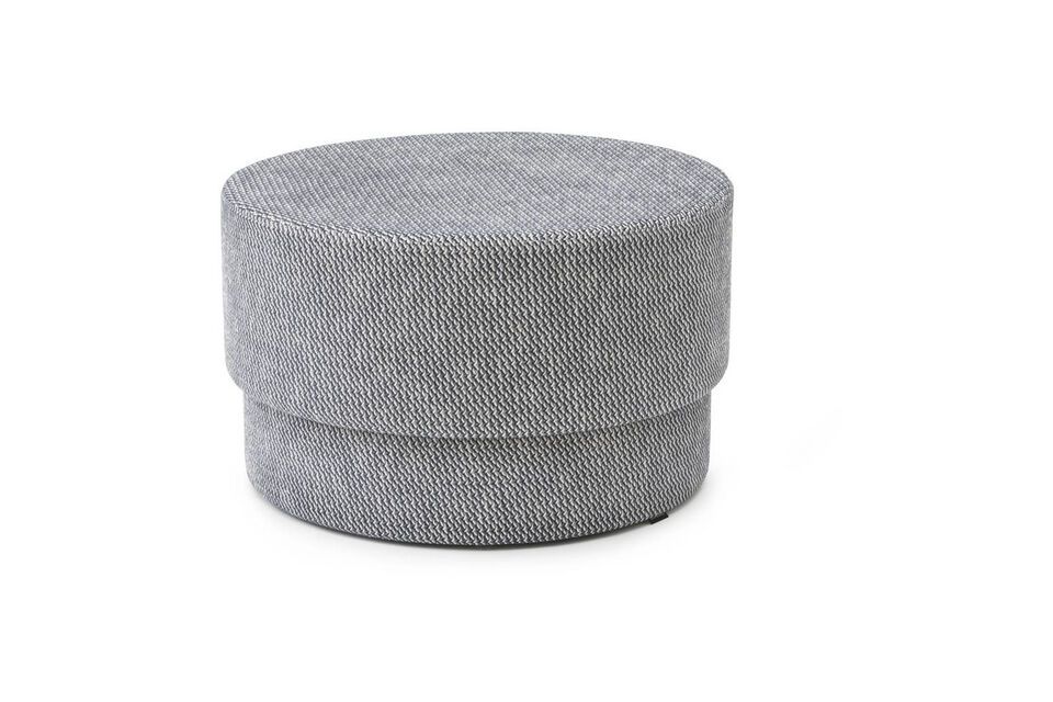 Pouf en tissu gris Silo Normann Copenhagen