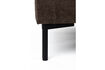 Miniature Pouf en tissu marron foncé Summer 6