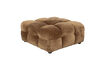 Miniature Pouf en velours cognac Hackman 2