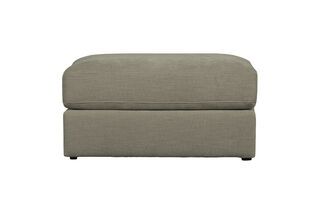 Pouf famiglia in tessuto grigio chiaro