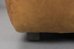 Miniatura Pouf in pelle cognac Hackman 5