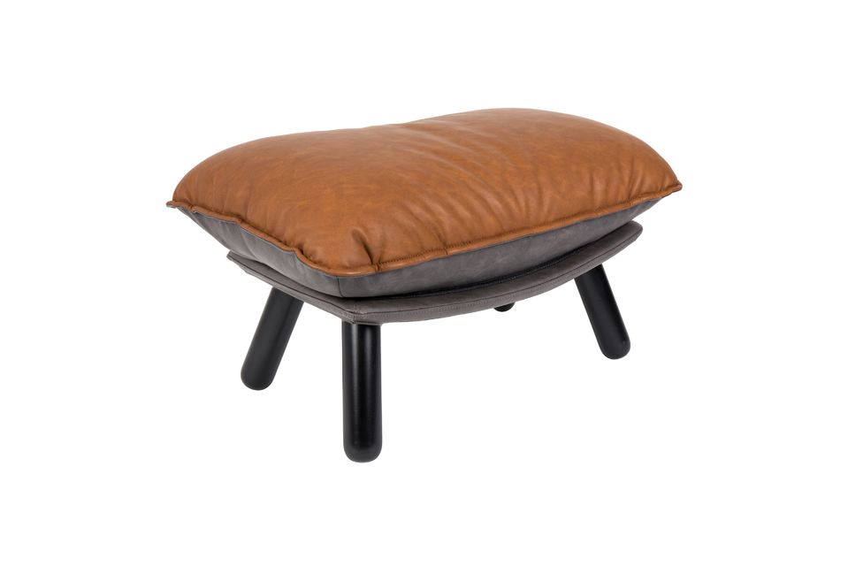 Pouf Lazy Slack Li Marron Zuiver