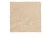 Miniatura Pouf Lloyd in velluto color crema 2