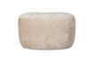 Miniatura Pouf organico ciniglia naturale Popular 6