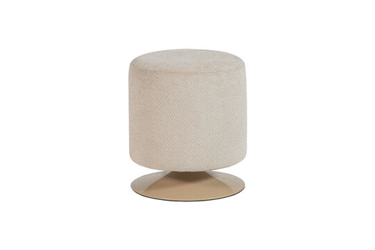 Voir la fiche produit pouf pivotant bouclé beige Islen Pouf pivotant bouclé beige Islen