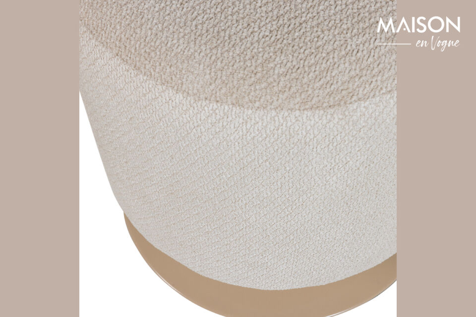 Ce pouf de la marque d\'intérieur néerlandaise WOOOD allie fonctionnalité et style