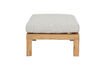 Miniature Pouf/Table d'appoint de jardin 40x90x60 bois d'acacia naturel Relax 7