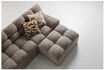 Miniatura Pouf Tessuto Marrone Allure 3