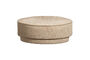 Miniature Pouf XL Chenille Mélange Naturel PEARL Détouré