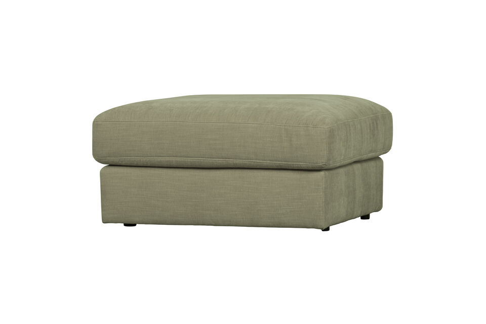 Pouf grand format Combinaisons infinies Rembourrage intégral toutes faces H 44 cm x L 90 cm x P 98