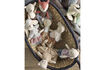Miniature Poupées lot de 6 en coton et lin multicolores Animal friends 4