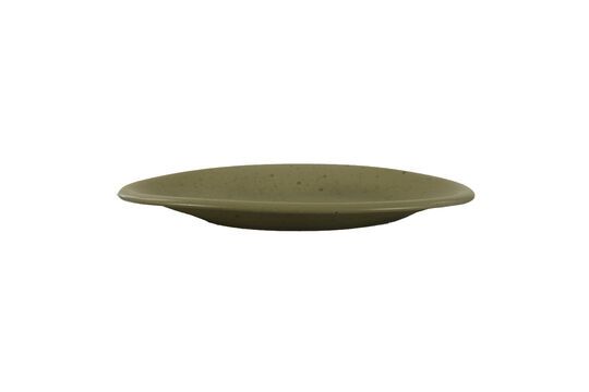 See the product profile presentation plate in Bosque khaki stoneware Presentation plate in Bosque khaki stoneware
