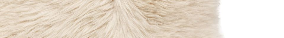 Material Details Prim White Sheepskin Rug