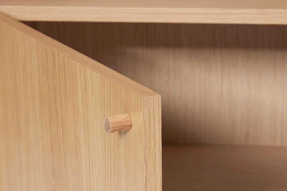 Prime light oak veneer shelf - 4