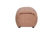 Miniatura Puf 46x91 cm Chenilla Tejida Rosa Viejo BAGGY 6