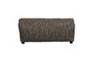 Miniatura Puf de tejido gris jaspeado Baggy 2