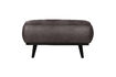 Miniatura Puf hocker 80x55 cm eco-cuero gris oscuro Statement 1