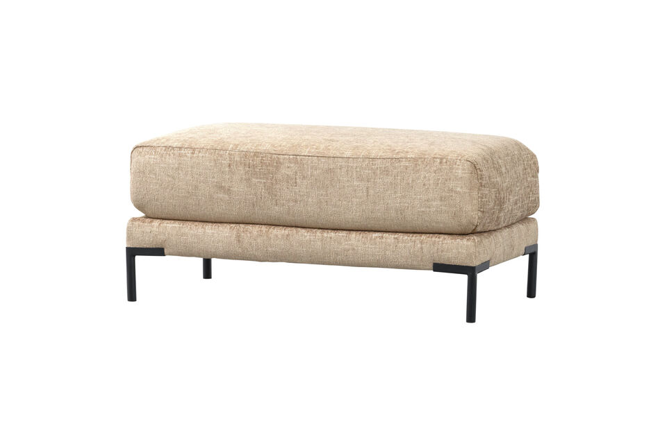 Puff 50cm Melange Natural Couple Vtwonen