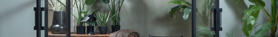 Material Details Puk black aluminum armchair