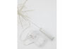 Miniatura Puntale per albero 80 LED ferro bianco HDGlow 4
