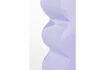 Miniature Purple aluminium stool Curves 9