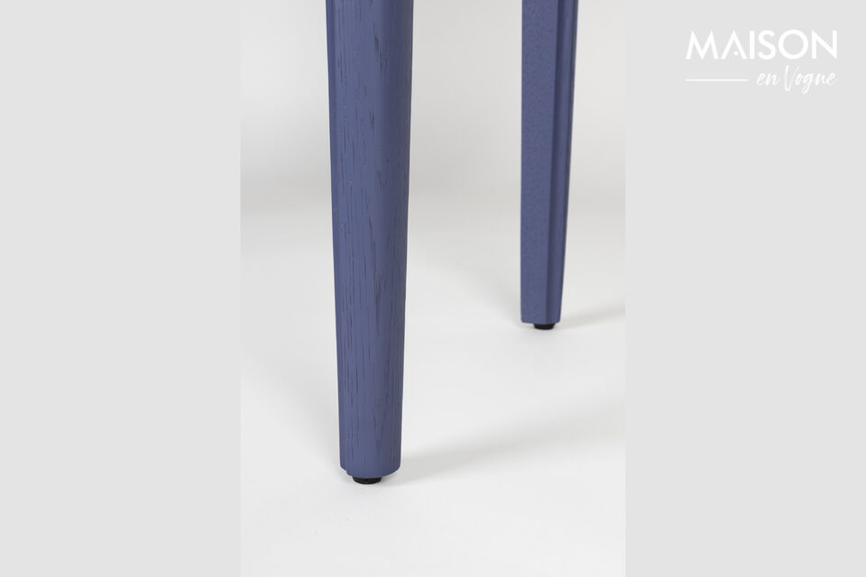 Purple wooden chest of drawers June - 9