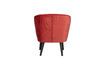 Miniature Raspberry velvet armchair Sara 5