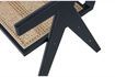 Miniature Rattan and black wood chair Gunn 7