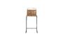 Miniature Rattan bar chair Gunnel Clipped
