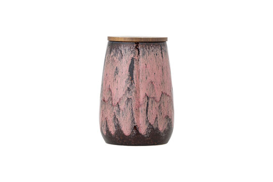 Voir la fiche produit rayen Cruche avec couvercle , Rose, Grès Rayen Cruche avec couvercle , Rose, Grès