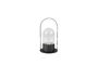 Miniature Rechargeable black iron table lamp Smarty Clipped