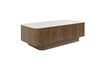 Miniaturansicht Rechteckiger Couchtisch aus Walnussholz Almira 4