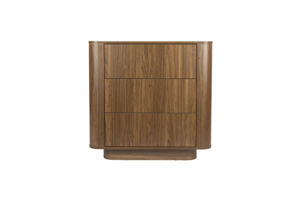 Rectangular walnut coffee table Almira White Label