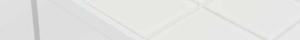 Material Details Rectangular white ceramic coffee table Glazed