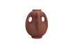 Miniature Red aluminium vase 30 cm Thiago 1