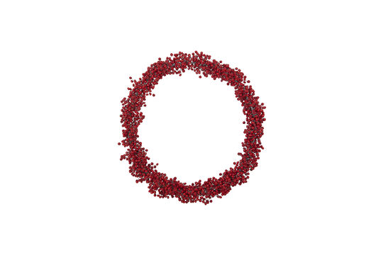 Red Christmas wreath HDWinter