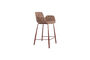 Miniature Red Counter Stool Brit  Clipped