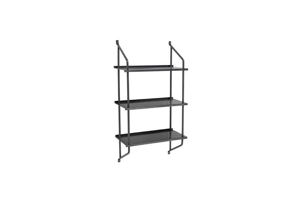Regal 90 cm aus schwarzem Eisen Sindre Bloomingville