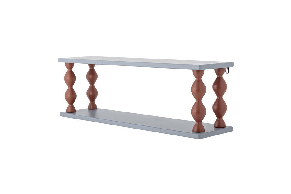 Regal aus MDF Blau Bibiola - 3