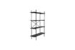 Miniaturansicht Regal aus schwarzem Holz Marcio 1