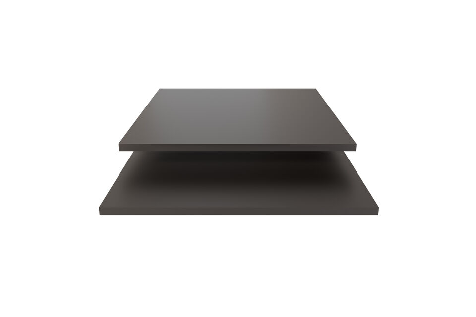 Teil der minimalistischen DAILY-Serie Hergestellt aus Spanplatte in Schwarz Bitte beachten Sie: