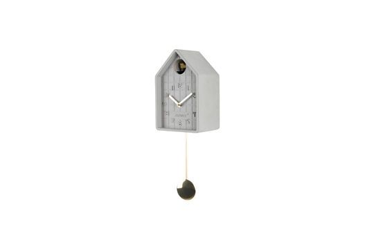 Reloj de hormigón gris Lori