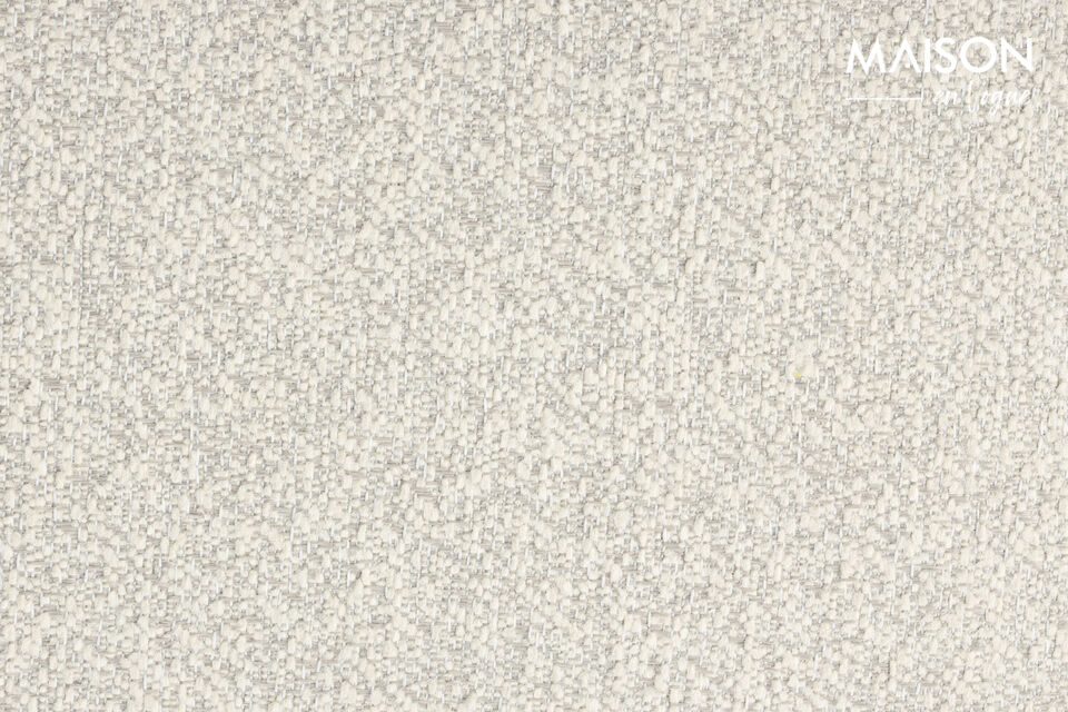 Reposapiés de tela beige Mississippi - 16