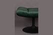 Miniatura Reposapiés de terciopelo verde Bar 4