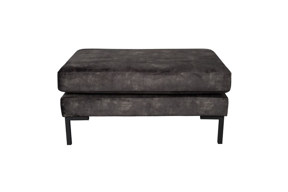 Repose-pied Houda coloris anthracite Dutch Bone