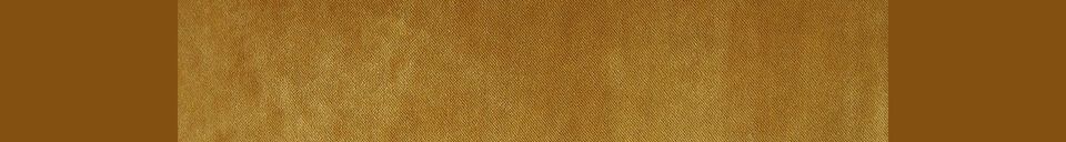 Mise en avant matière Repose-pieds en ocre Vez