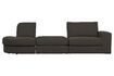 Miniature Repose-pieds en tissu anthracite Family 2