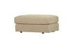 Miniature Repose-pieds en tissu beige Family 4