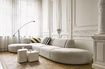 Miniature Repose pieds Jax gris clair 3
